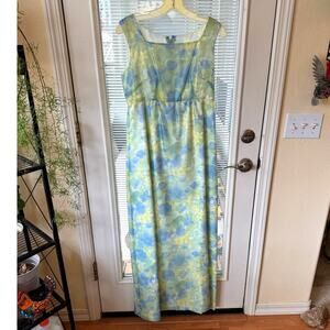 Vintage 70s gown material imported from Paris size 6 velvet like shimmer floral